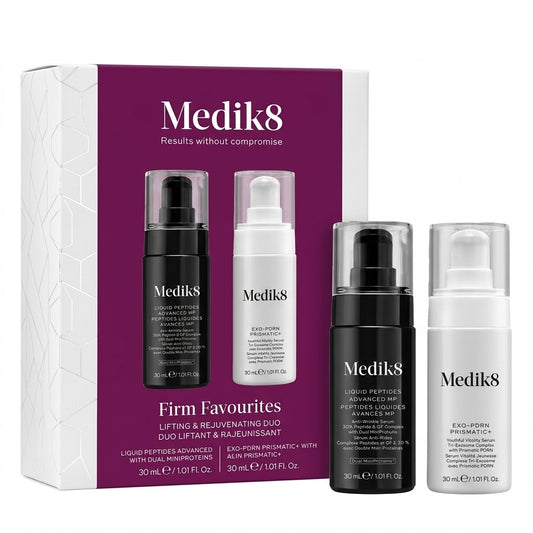 Medik8 Firm Favourites: Liquid Peptides Advanced 30 ml + Exo-PDRN Prismatic+ 30 ml