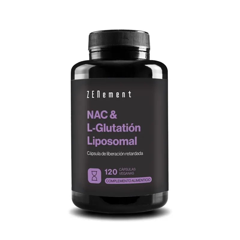 Zenement NAC & L-Glutatión Liposomal 120 Cápsulas Veganas