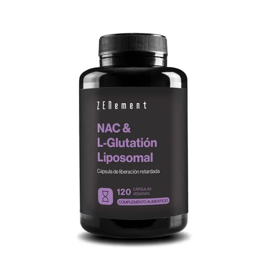 Zenement NAC & L-Glutatión Liposomal 120 Cápsulas Veganas