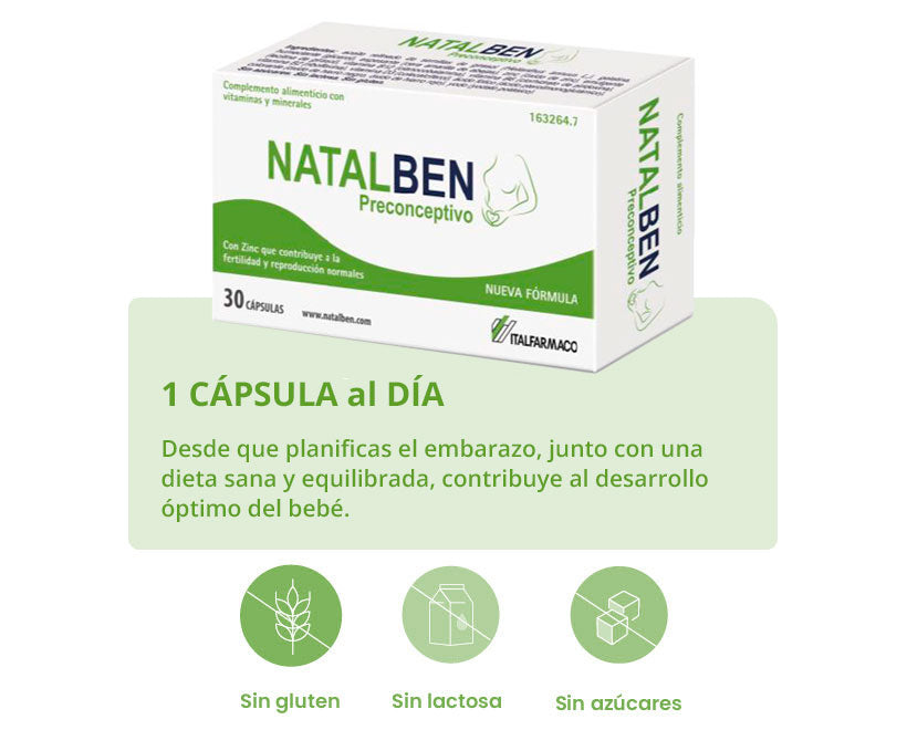 NATALBEN Preconception 30 Capsules