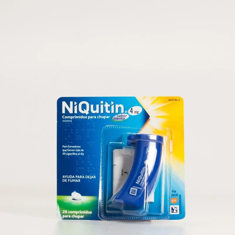Niquitin 4 mg 20 Comprimidos Para Chupar (Sabor Menta)