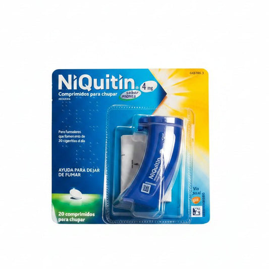 Niquitin 4 mg 20 Comprimidos Para Chupar