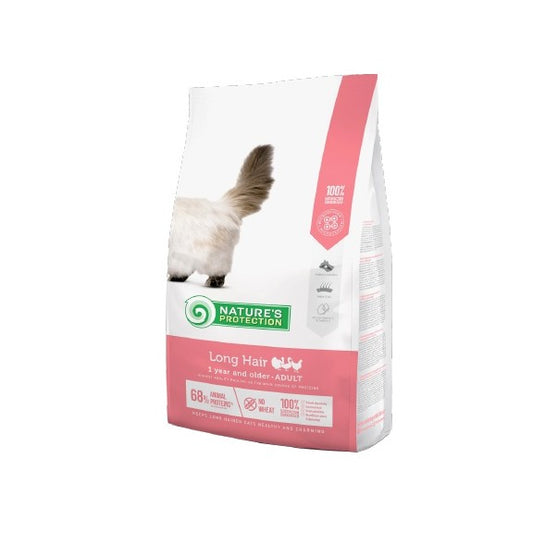 Natures Protection Detox Adult Long Hair Cat Dry 400g