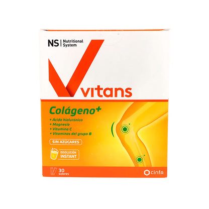 NS VITANS Colágeno+ Sabor Limón 30 Sobres