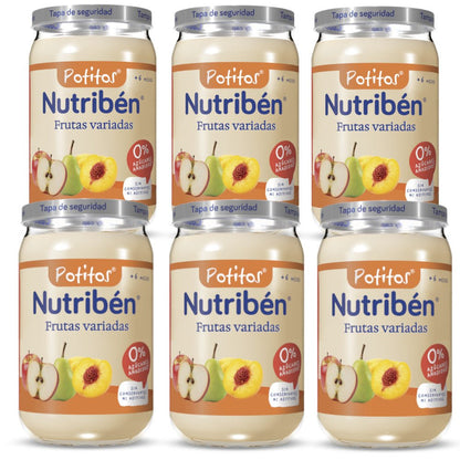 Nutribén Verschiedene Früchte 6x235g