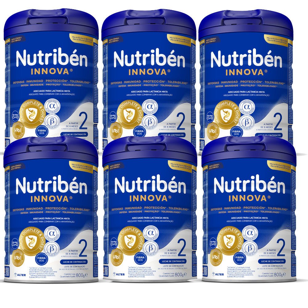 NUTRIBEN Innova 2 Leche de Continuación Pack 6x800gr