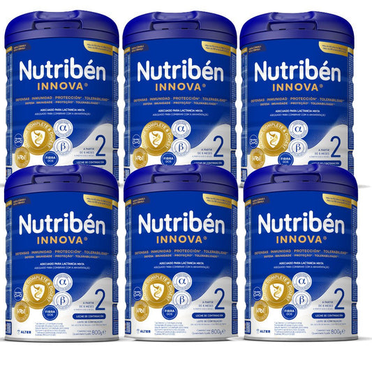 NUTRIBEN Innova 2 Leche de Continuación Pack 6x800gr