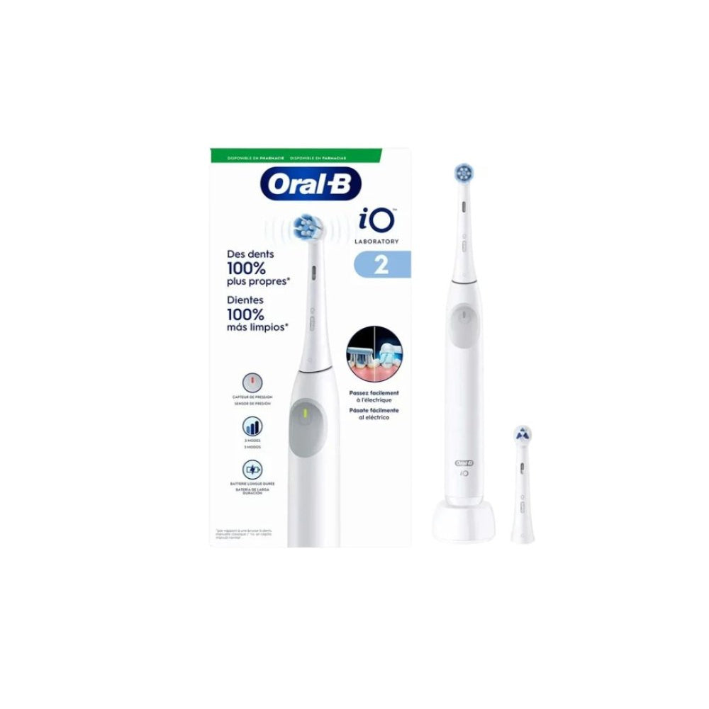 Oral-B Cepillio Eléctrico Io2 Blanco 2 Cabezales
