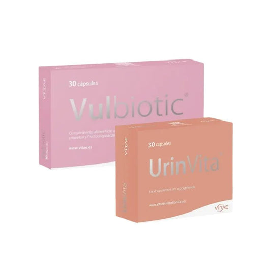 VITAE Pack Ahorro Vulbiotic 30 Cápsulas + UrinVita 60 cápsulas