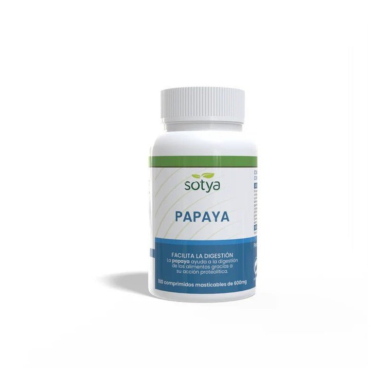 Sotya Beslan Papaya 600 mg 100 Comprimidos