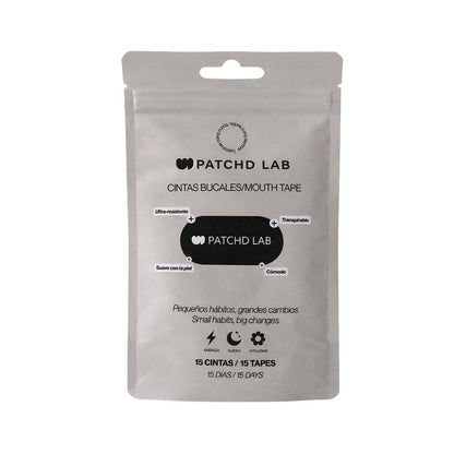 Patchd Lab Cintas Bucales Black 15 cintas