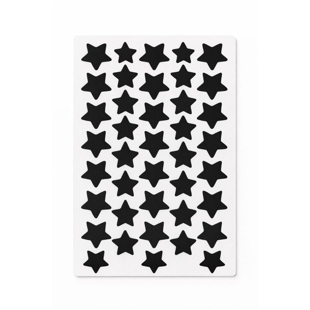 Patchd Star Sobre 40 Unidades Negro