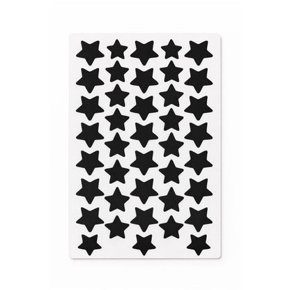 Patchd Star Sobre 40 Unidades Negro