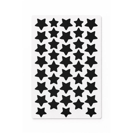 Patchd Star Sobre 40 Unidades Negro