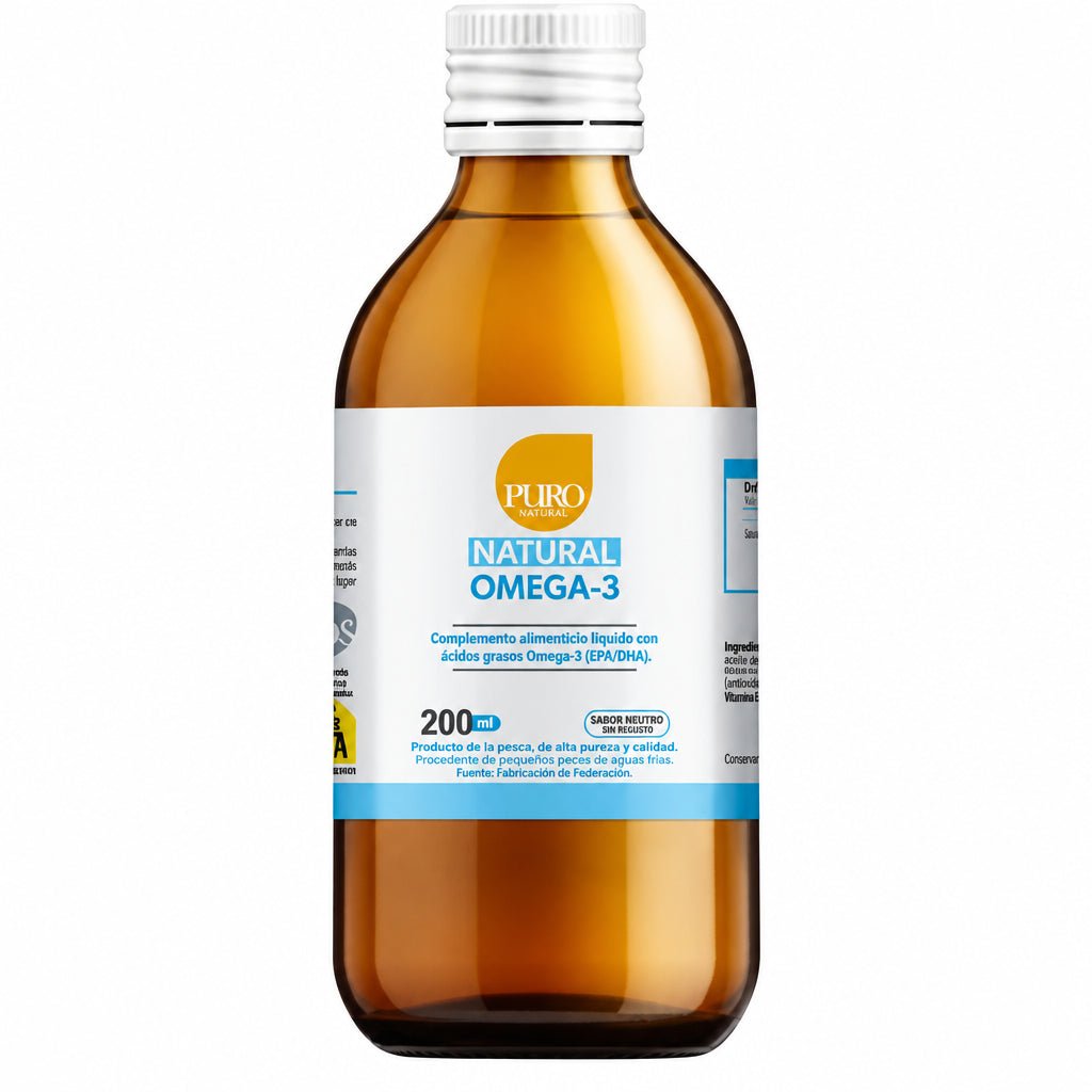 Puro Omega Natural Omega-3 niños 200ml