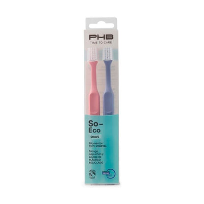 PHB Time To Care So Eco Soft Zahnbürste 2 Einheiten