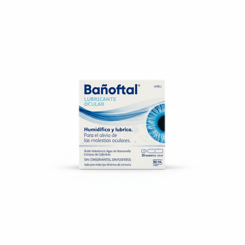 BANOFTAL Eye Lubricating Ophthalmic Drops 20x0.4ml