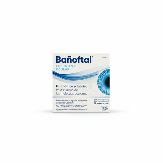 BANOFTAL Gotas Oftálmicas Lubricante Ocular 20x0,4ml