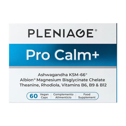 Pleniage Pro Calm+ Suplemento Bem-Estar – 60 Cápsulas