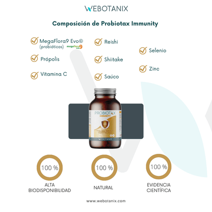 WeBotanix Probiotax Immunity 45 cápsulas