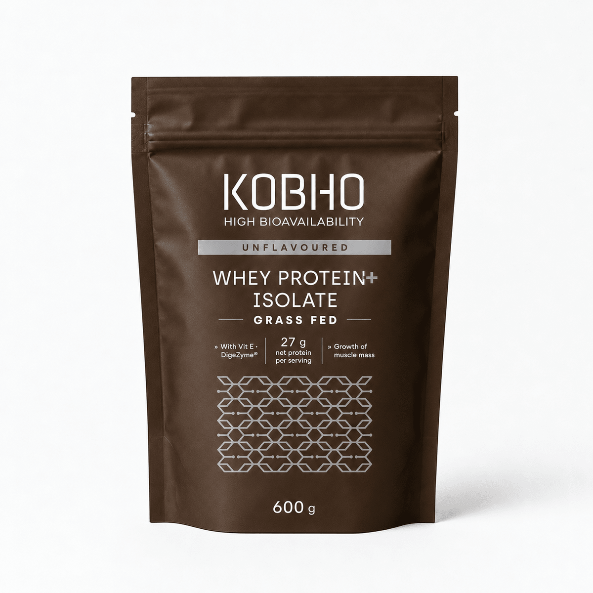 Kobho Proteína Whey Aislada Neutra 600g