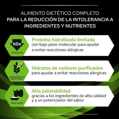 Purina Pro Plan Vet Feline HA Alimento Seco Hipoalergénico 1,3Kg