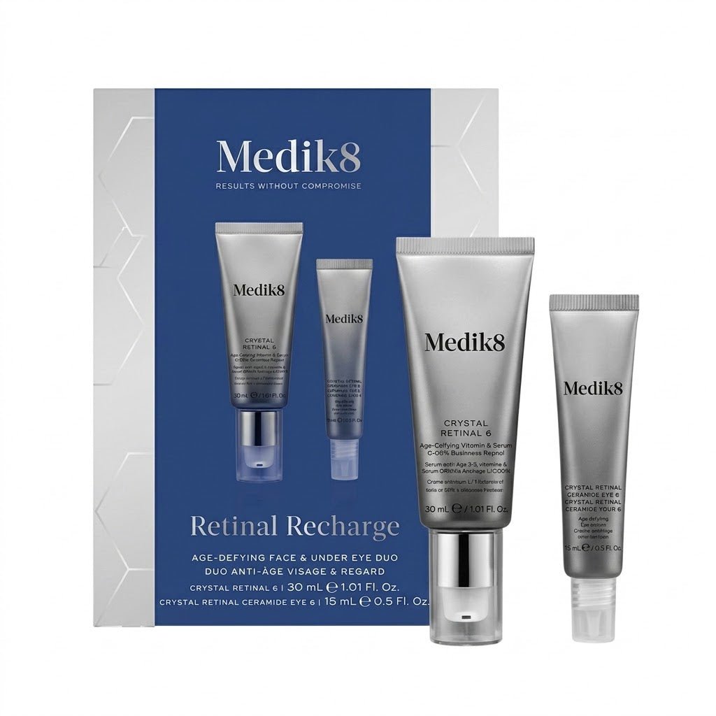 Medik8 Retinal Recharge: Crystal Retinal 6 30 ml + Crystal Retinal Ceramide Eye 6 15 ml