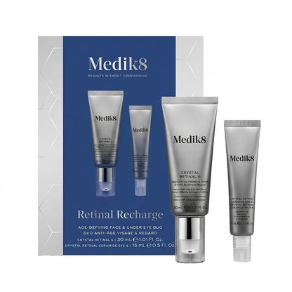 Medik8 Retinal Recharge: Crystal Retinal 6 30 ml + Crystal Retinal Ceramide Eye 6 15 ml