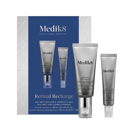 Medik8 Retinal Recharge: Crystal Retinal 6 30 ml + Crystal Retinal Ceramide Eye 6 15 ml