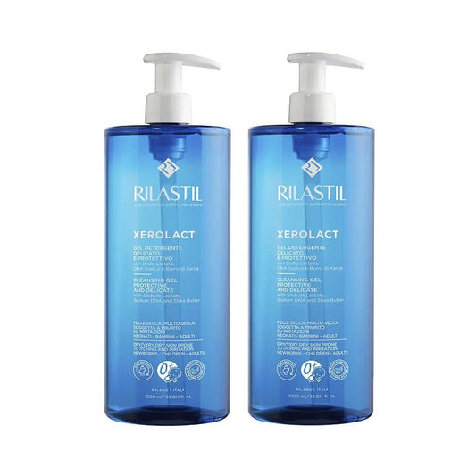 Rilastil Xerolact Cleansing Gel Duplo 2x1000ml