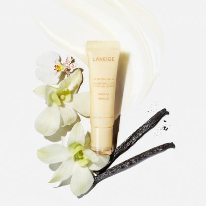 Laneige Lip Glowy Balm Vanilla Flavor 10g
