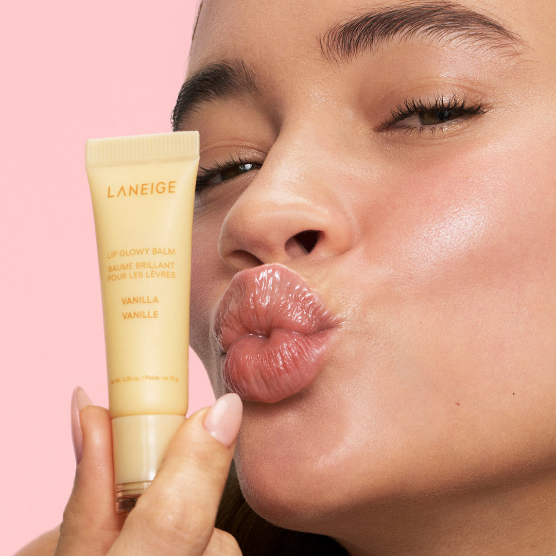 Laneige Lip Glowy Balm Vanilla Flavor 10g