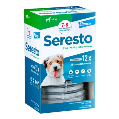 Elanco Seresto Antiparasitic Collar Small Dog <8 kg – Pack 12 units