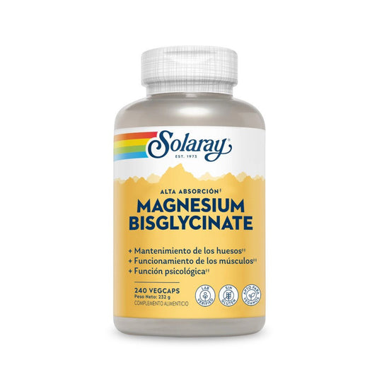 Solaray Magnesium Bisglycinate 240 Cápsulas