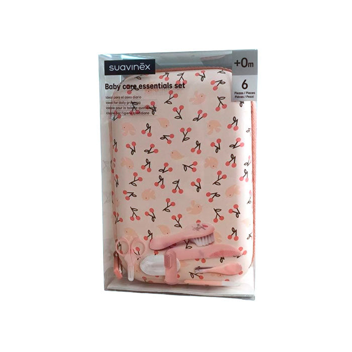 SUAVINEX Set manicure e rasatura rosa
