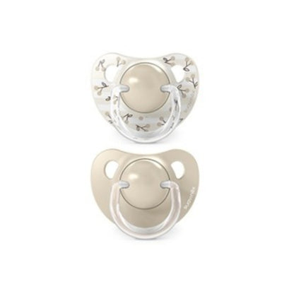 Ciuccio SUAVINEX Tettarella anatomica in silicone +18 Mesi x2 (Rosa)