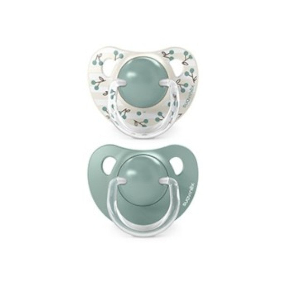 Ciuccio SUAVINEX Tettarella anatomica in silicone +18 Mesi x2 (Rosa)