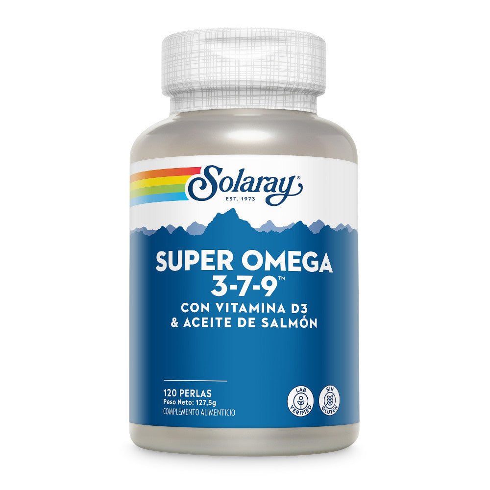 Solaray Super Omega 3-7-9 120 Perlas