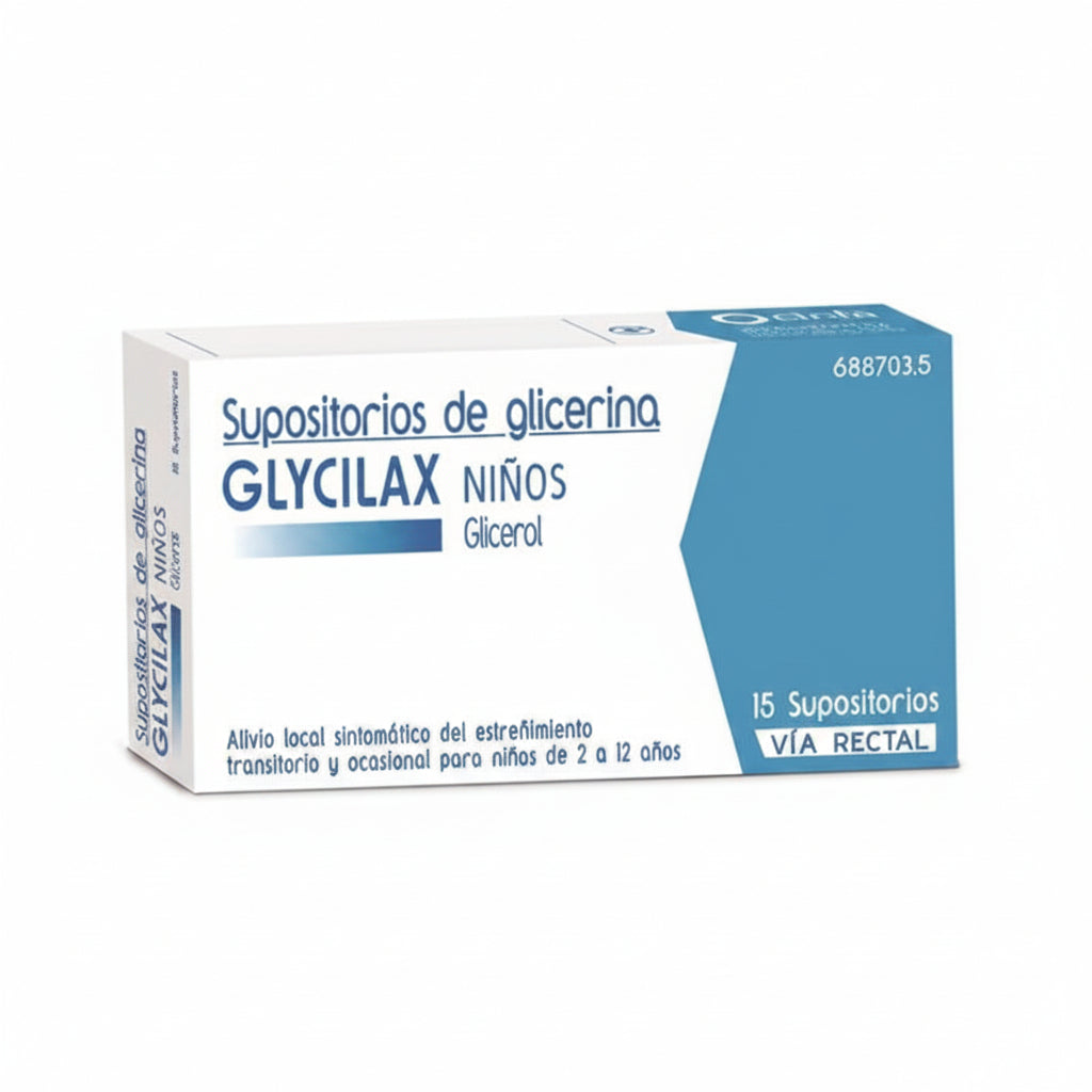 Glycilax Niños 1,44 G 15 Supositorios