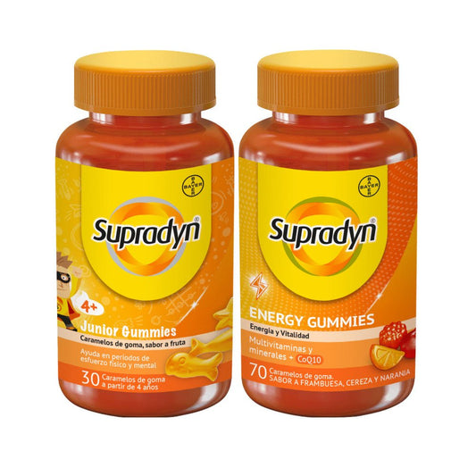 Supradyn Gummies Pack Famiglia integratore multivitaminico junior + adulti