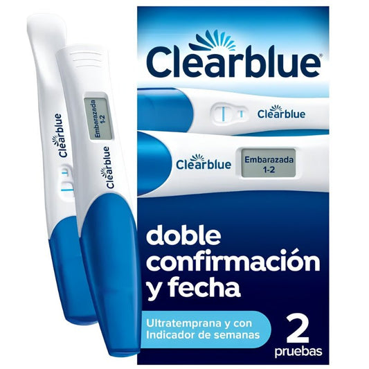 Clearblue Test di Gravidanza Digitale con Indicatore di Settimane 2 Test