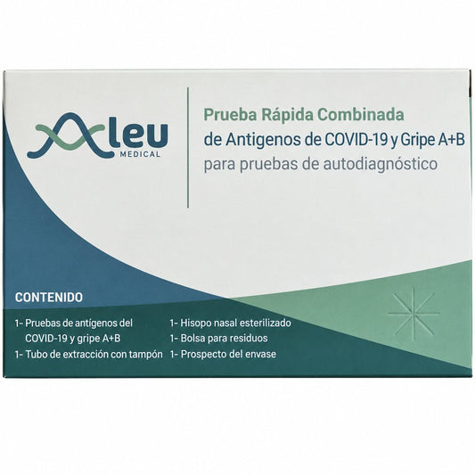 Test Rápido Antígenos de Covid 19 y Gripe A+B 1 unidad