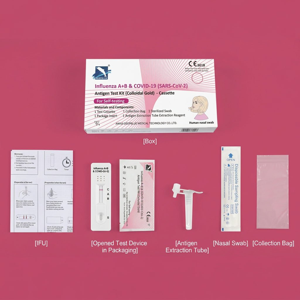 Deepblue teste antigénio Covid-19 saliva 1 unidade