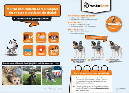 ThunderShirt Anti-Anxiety Vest for Dogs gray S 1 pc