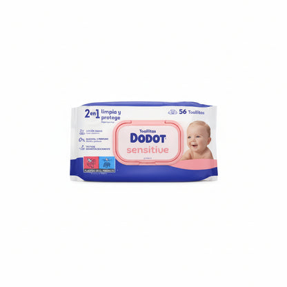 DODOT Sensitive Baby Feuchttücher 56 Tücher