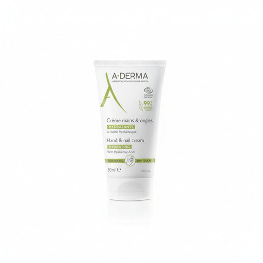 A-Derma Crème Mains et Ongles Peaux Sèches 50 ml