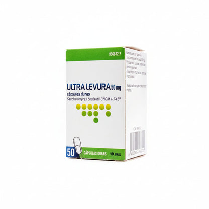 Ultra-Levura 50 mg 20 Cápsulas