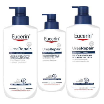 EUCERIN Urea Repair Plus Lozione 10% Urea 3x400ml
