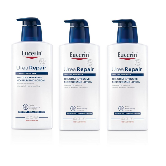 EUCERIN Urea Repair Plus Lozione 10% Urea 3x400ml