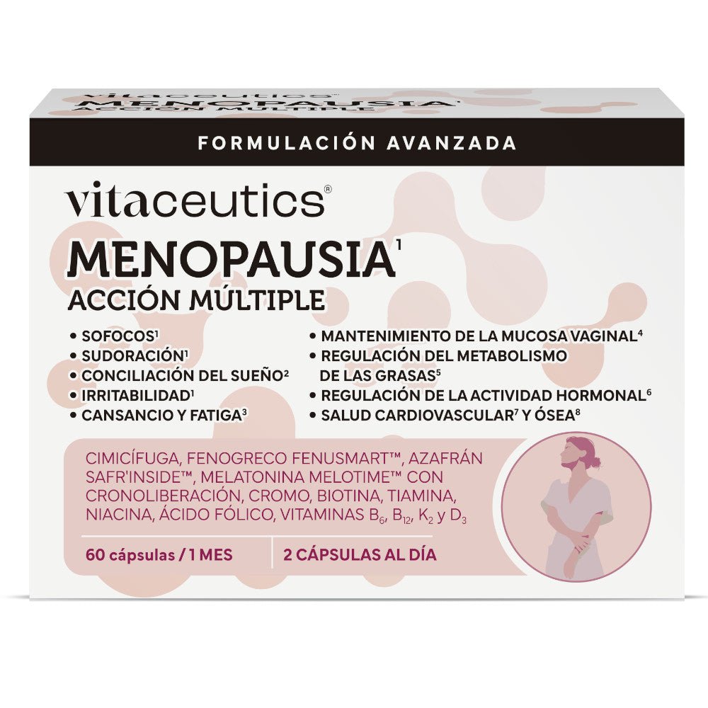 Vitaceutics Menopausia 60 Cápsulas
